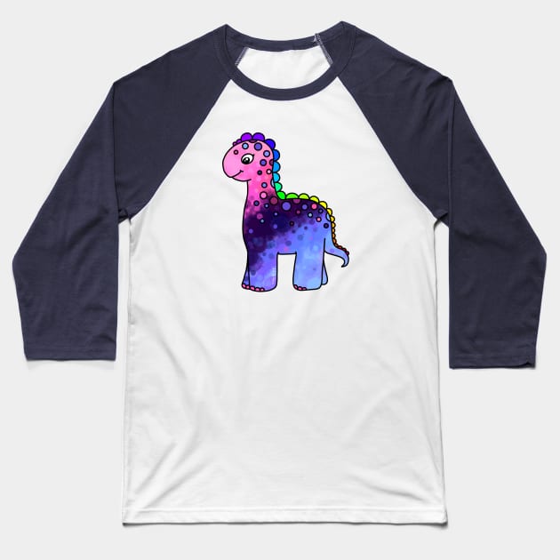 Litttle Omnisaur Baseball T-Shirt by Art by Veya